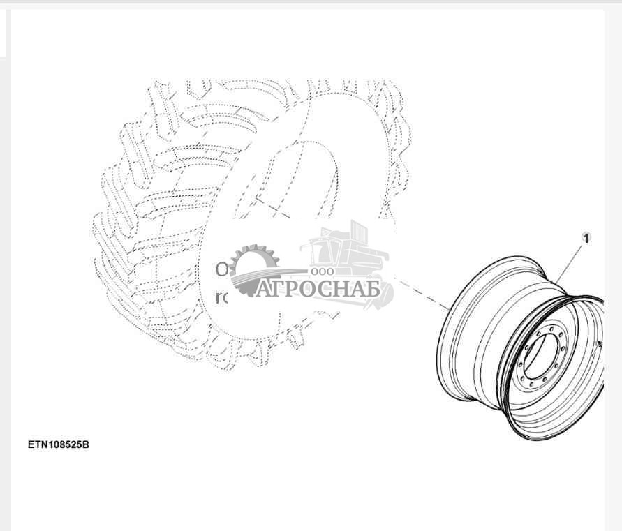 Drive Wheel, DW20B x 32 